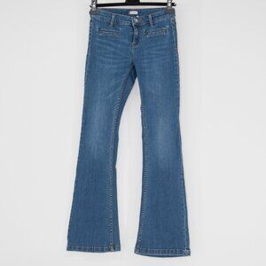 Roxy Y2K Low-Rise Flare Jeans – Size 25